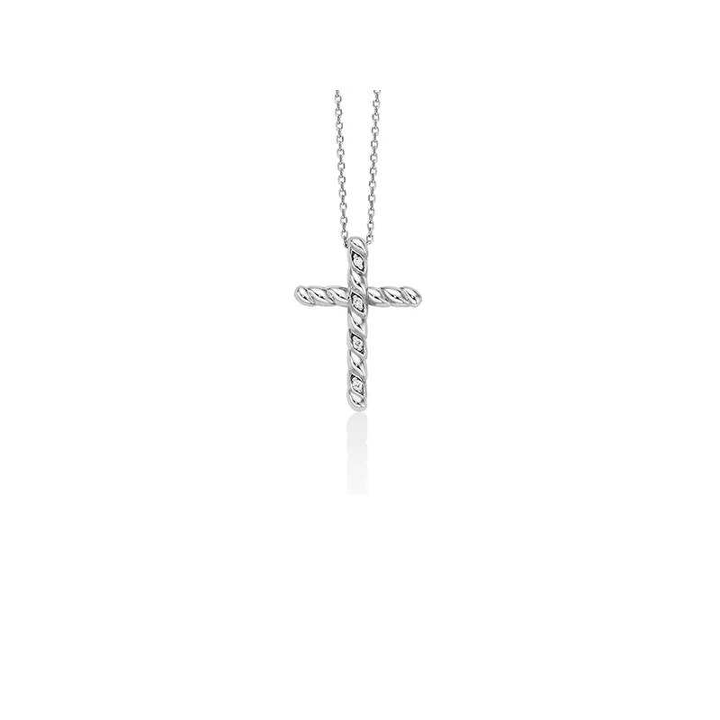 White Gold Necklace with Miluna Pearl