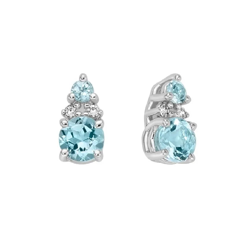 Sky Gem Topaz Earrings 