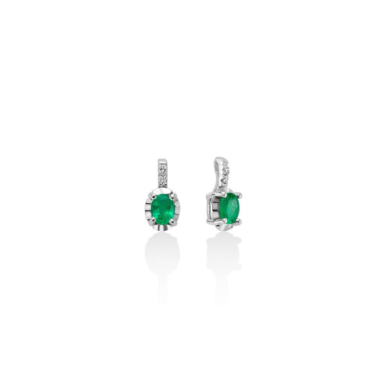 Miluna Emerald Earrings