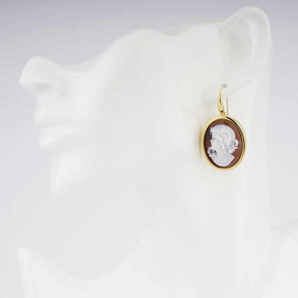 Italian Cameo Earrings