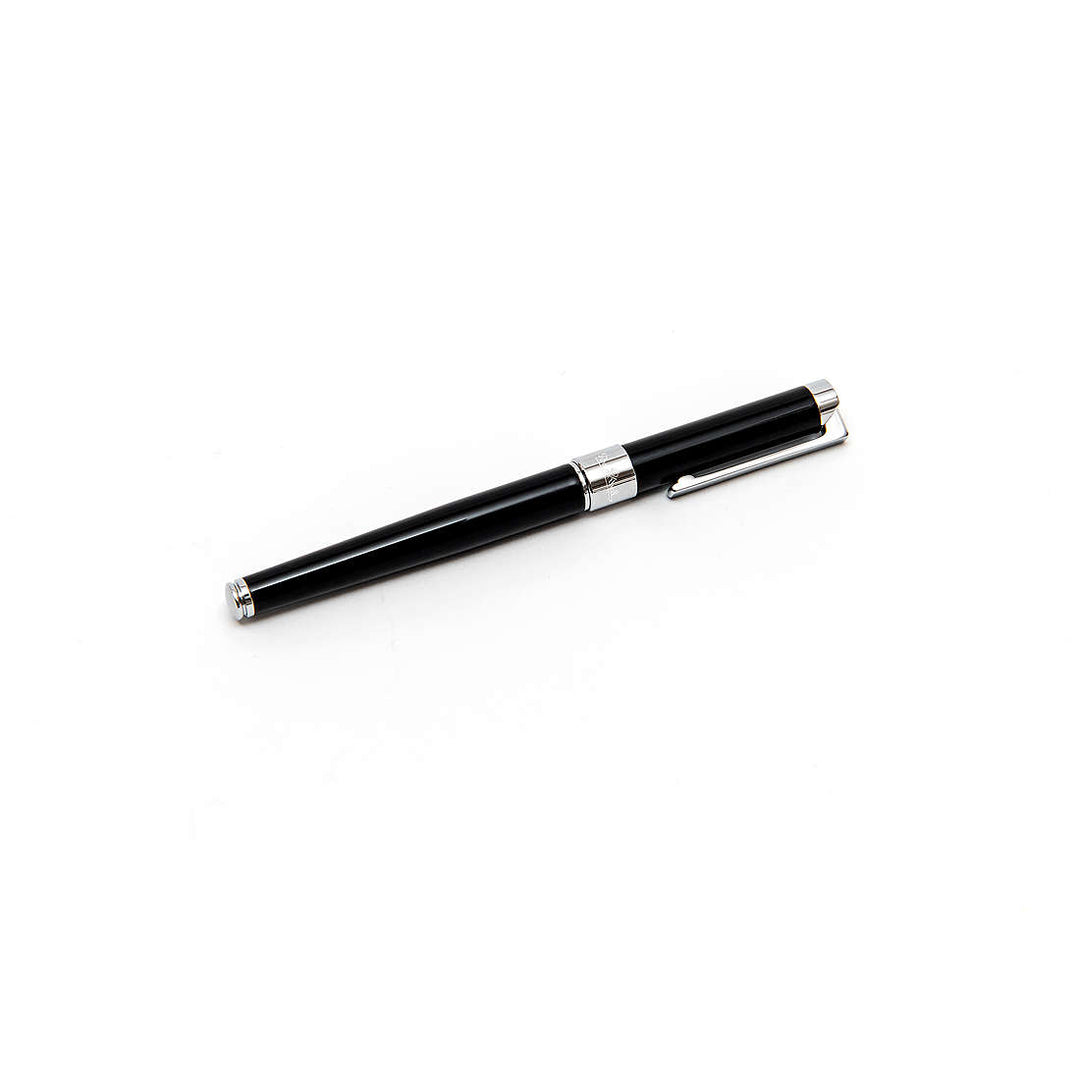 Penna Rosenthal Roller Pen con fusto nero  - siciliano gioielli 