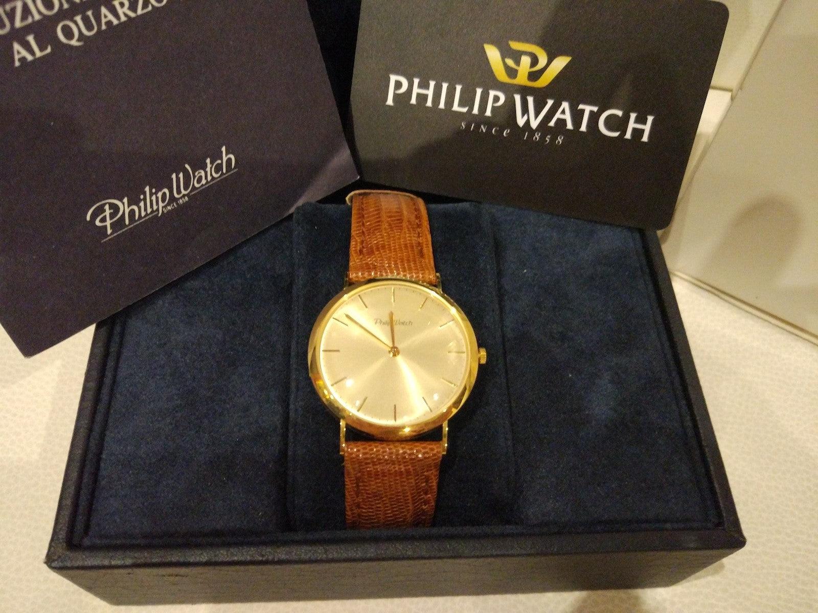 Scatola sale philip watch