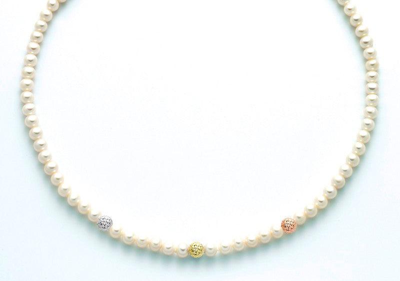 Pearl Necklace Collana Perle Miluna Miluna Pearl Necklace