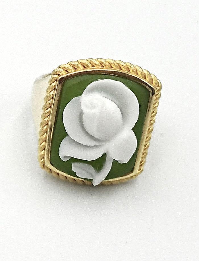 Anello Cameo Italiano - Siciliano Gioielli