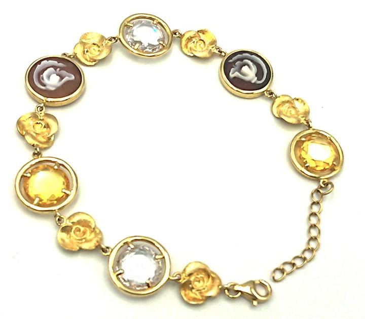 Bracciale Cameo Italiano - Siciliano Gioielli