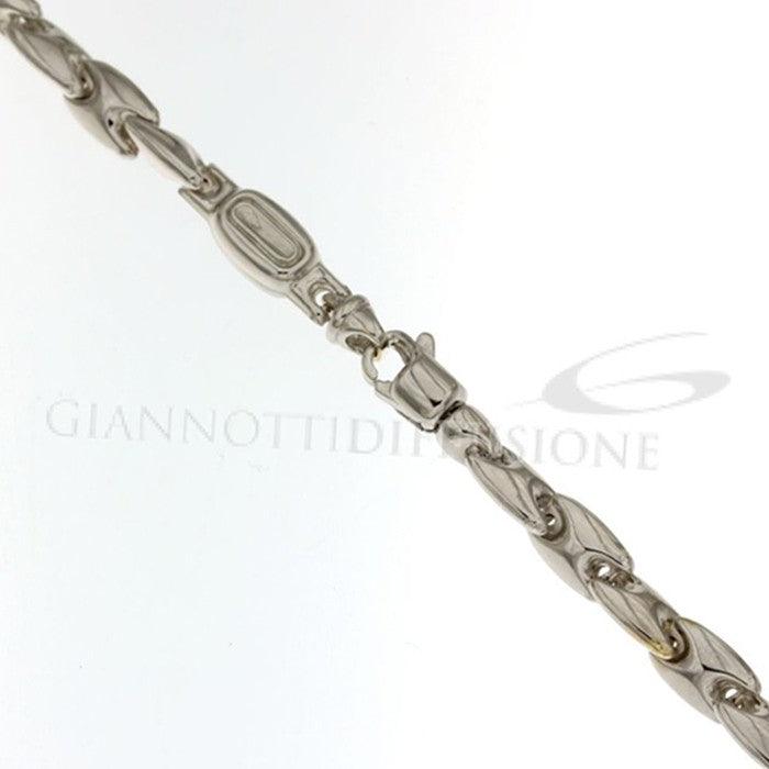 Bracciale Oro Bianco - Siciliano Gioielli