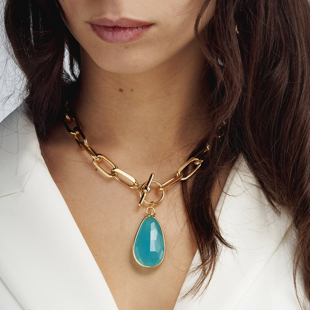 Collier Unoaerre Cristallo Turchese