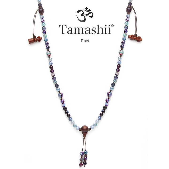 Tamashii Mudra Black Cherry Necklace