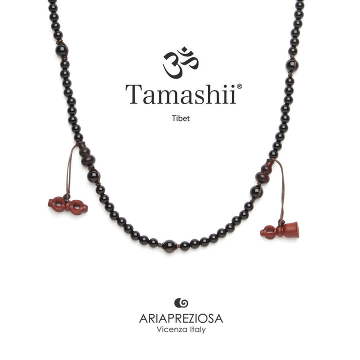 Unisex Tamashii Short Mudra Onix necklace