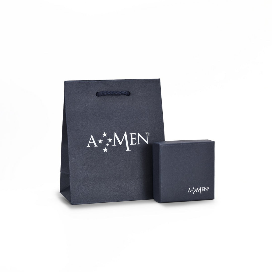 Bracciale Amen Baciamano Argento