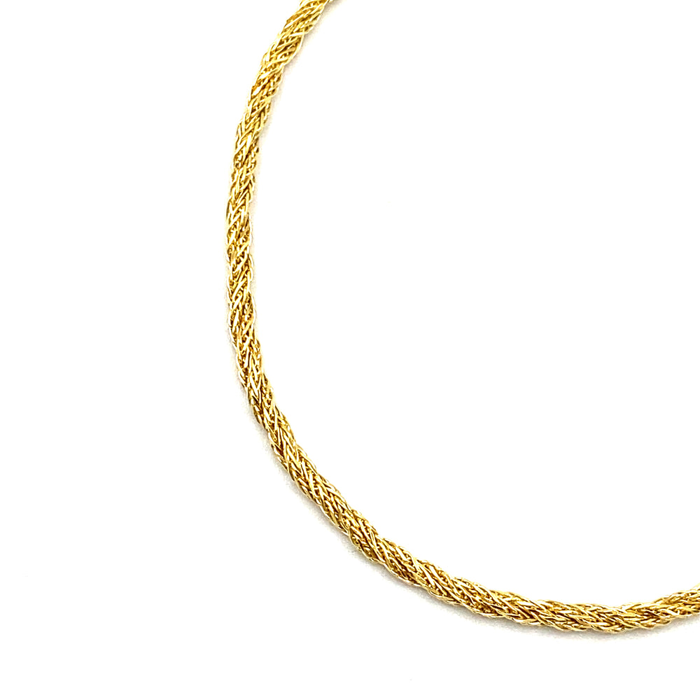 bracciale in oro giallo siciliano gioielli 