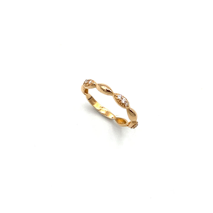 Rose Gold Veretta Ring