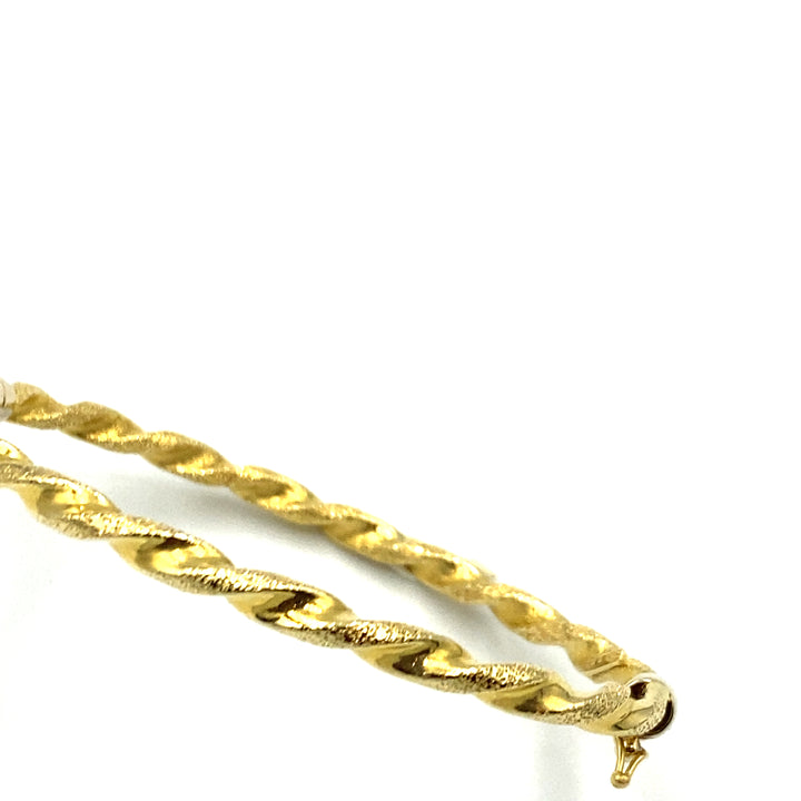 bracciale in oro giallo siciliano gioielli 