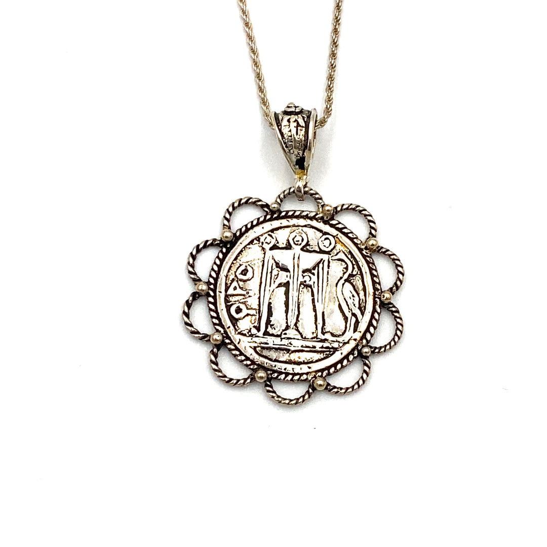 pendente gold art collezione tesoro di hera in argento 925 - siciliano gioielli 