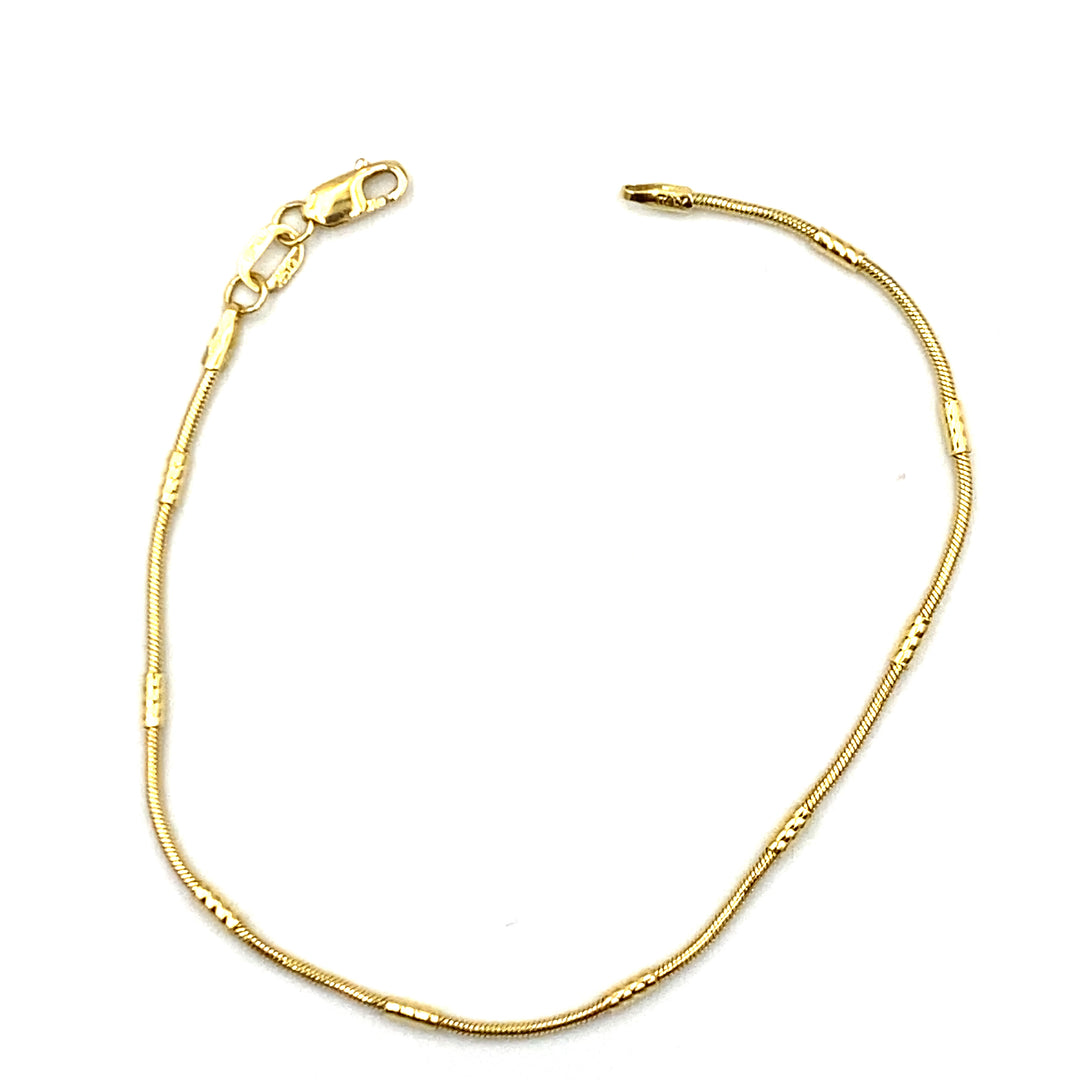 bracciale in oro siciliano gioielli 